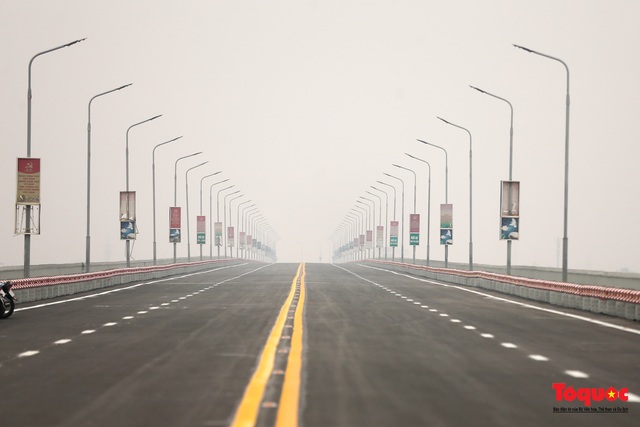 Chính thức thông xe cầu Thăng Long sau hơn 150 ngày nâng cấp sủa chữa - Ảnh 9.