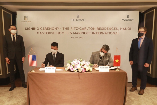 Marriott International ký kết thoả thuận hợp tác cùng Masterise Homes ra mắt khu căn hộ Ritz-Carlton tại Hà Nội - Ảnh 1.