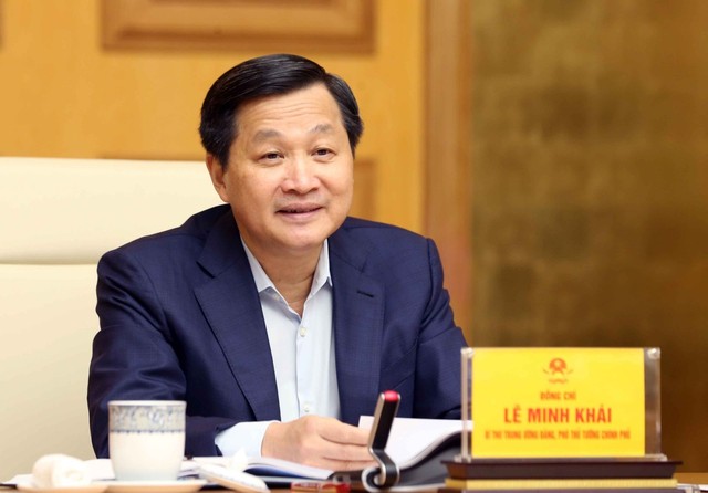 Phó Thủ tướng Chính phủ Lê Minh Khái chủ trì họp  ban chỉ đạo điều hành giá  - Ảnh 1.
