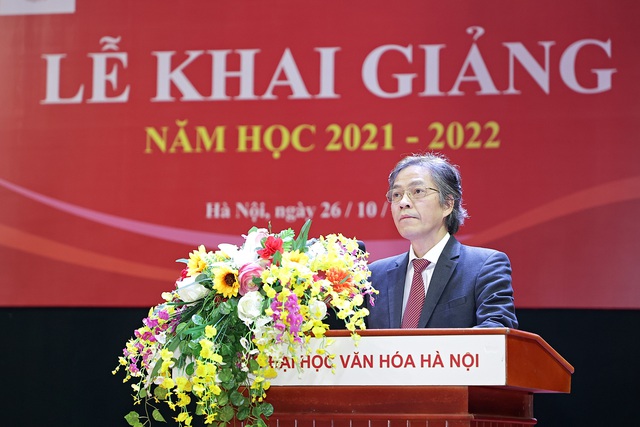 Trường Đại học Văn hóa Hà Nội tổ chức lễ khai giảng năm học mới 2021-2022 - Ảnh 3.