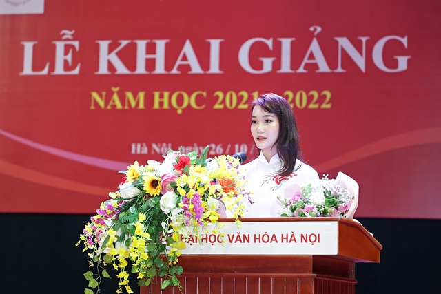 Trường Đại học Văn hóa Hà Nội tổ chức lễ khai giảng năm học mới 2021-2022 - Ảnh 5.