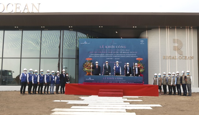 Đất Xanh Miền Trung khởi công phân khu nhà ở Regal Ocean, phát triển KĐT phức hợp quốc tế đầu tiên tại Quảng Bình - Ảnh 1.