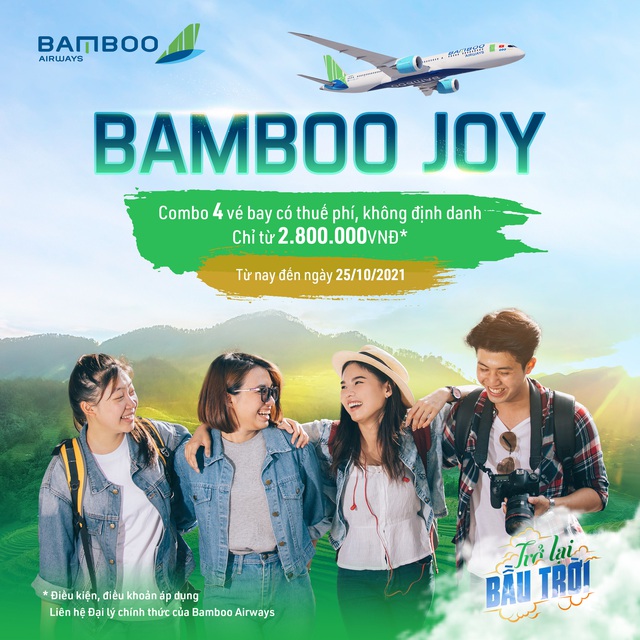 Thoả sức trải nghiệm bay đẳng cấp với ưu đãi đồng giá GV4 của Bamboo Airways - Ảnh 1.