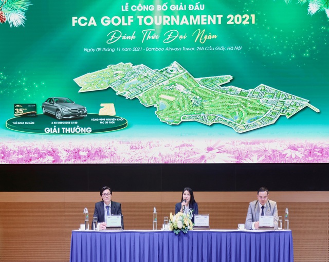 Khởi tranh giải đấu FCA Golf Tournament 2021 - Đánh thức đại ngàn - Ảnh 1.