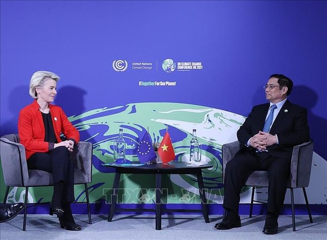 Thủ tướng Phạm Minh Chính tiếp xúc song phương trong dịp dự Hội nghị COP26 - Ảnh 2.