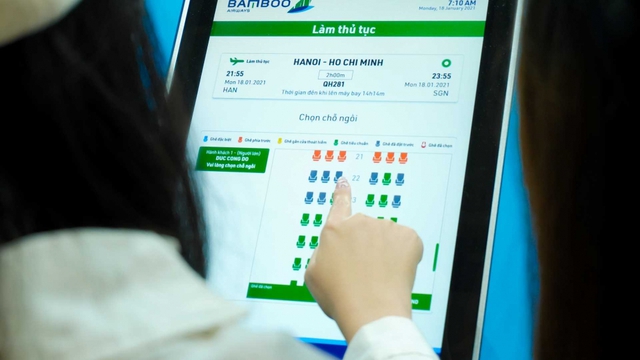 Bamboo Airways nâng cấp nhiều tính năng chưa từng có trong hệ thống kiosk check-in tại các sân bay Việt Nam - Ảnh 2.