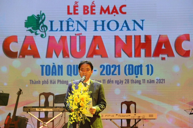 Bế mạc và trao giải Liên hoan Ca Múa Nhạc toàn quốc 2021 - Ảnh 1.