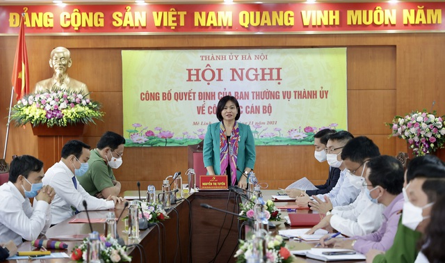 Ông Nguyễn Thanh Liêm giữ chức Bí thư Huyện ủy Mê Linh - Ảnh 2.