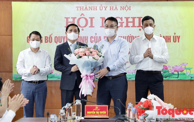 Ông Nguyễn Thanh Liêm giữ chức Bí thư Huyện ủy Mê Linh - Ảnh 4.