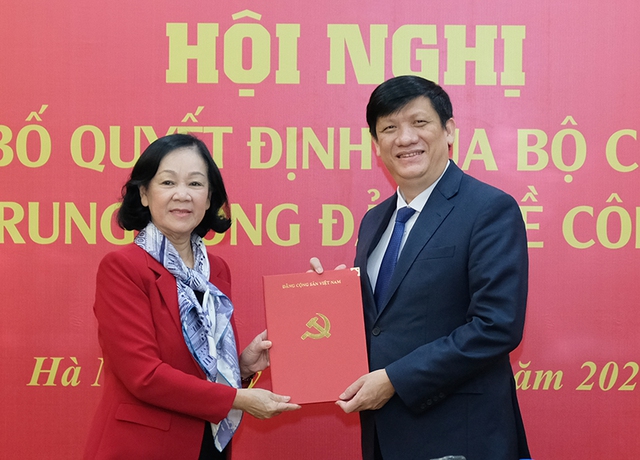 Bộ trưởng Y tế Nguyễn Thanh Long làm Trưởng Ban Bảo vệ, chăm sóc sức khỏe cán bộ Trung ương - Ảnh 1.