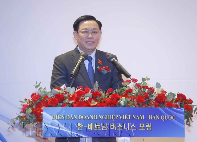 Chủ tịch Quốc hội dự Diễn đàn doanh nghiệp Việt Nam - Hàn Quốc - Ảnh 3.