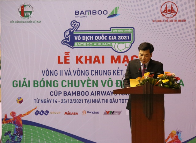 Chính thức khai mạc vòng 2 Giải Bóng chuyền Vô địch Quốc gia Cúp Bamboo Airways năm 2021 - Ảnh 2.