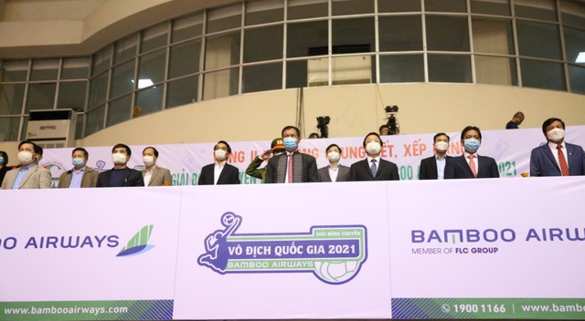 Chính thức khai mạc vòng 2 Giải Bóng chuyền Vô địch Quốc gia Cúp Bamboo Airways năm 2021 - Ảnh 3.
