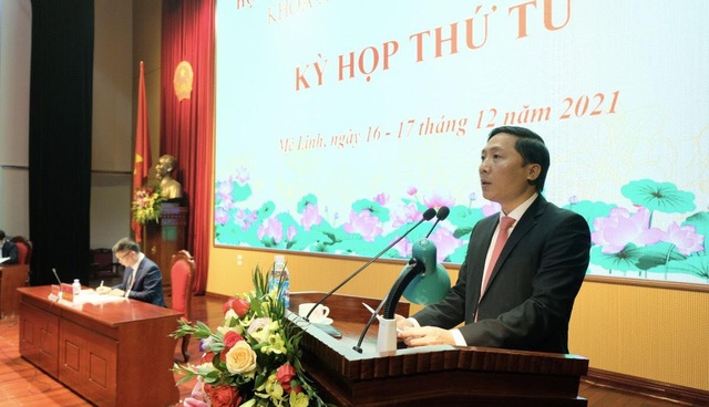 HĐND huyện Mê Linh khóa XX, nhiệm kỳ 2021-2026 khai mạc kỳ họp thứ 4 - Ảnh 2.