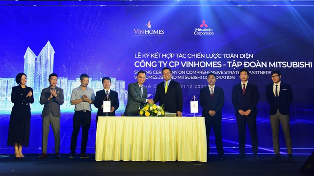  Vinhomes ký kết hợp tác toàn diện với Mitsubishi  - Ảnh 1.