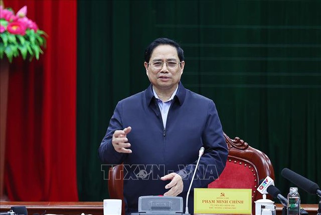 Thủ tướng làm việc với lãnh đạo chủ chốt tỉnh Quảng Bình - Ảnh 1.