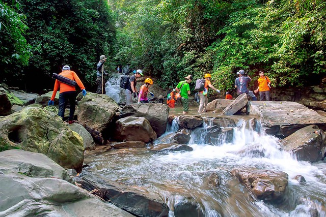 Quảng Bình: Khai thác thử nghiệm tour du lịch trải nghiệm tại khu dự trữ thiên nhiên Động Châu - Khe Nước Trong - Ảnh 7.