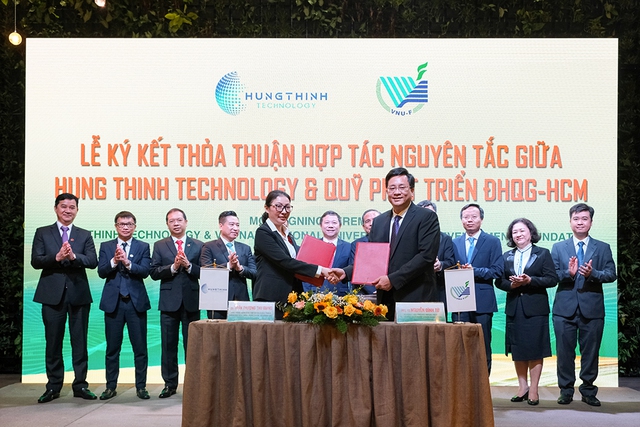 Tập đoàn Hưng Thịnh và Đại học Quốc gia TP.HCM ký kết hợp tác chiến lược - Ảnh 2.