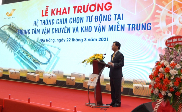 Vietnam Post ứng dụng chia chọn hàng hóa tự động tại miền Trung - Ảnh 1.