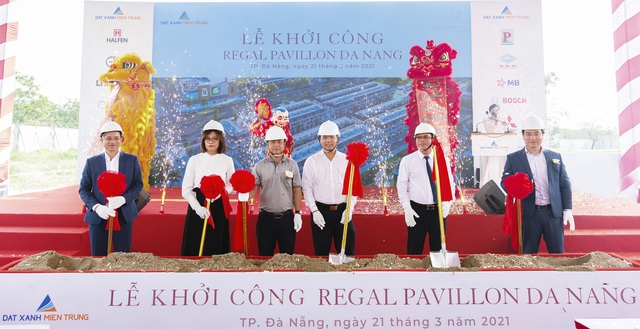 Đất Xanh Miền Trung phát triển dòng sản phẩm shophouse siêu sang chuẩn quốc tế Regal Pavillon - Ảnh 1.