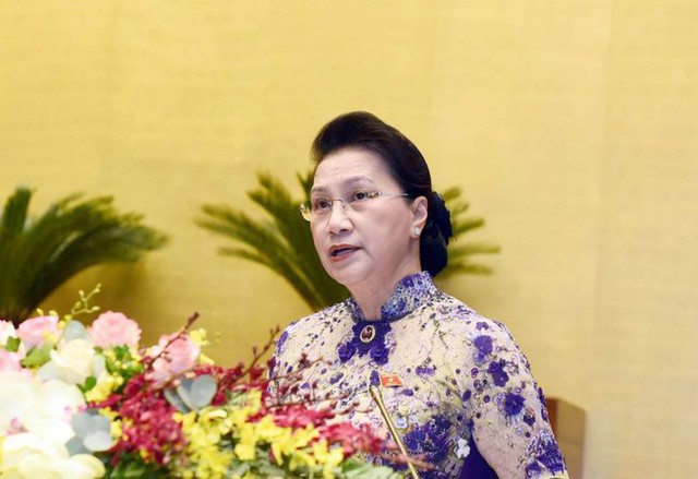 Chính thức miễn nhiệm Chủ tịch Quốc hội Nguyễn Thị Kim Ngân - Ảnh 1.
