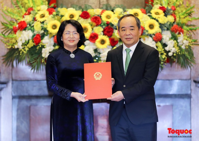 Trao quyết định ông Lê Khánh Hải giữ chức vụ Chủ nhiệm Văn phòng Chủ tịch nước  - Ảnh 3.