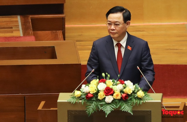 Ông Vương Đình Huệ được bầu làm Chủ tịch Quốc hội - Ảnh 10.
