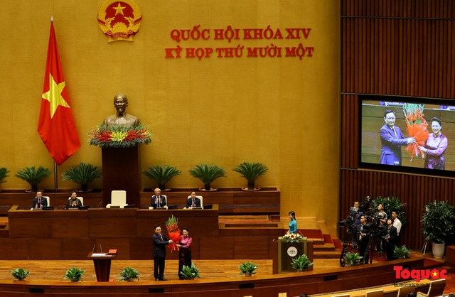 Ông Vương Đình Huệ được bầu làm Chủ tịch Quốc hội - Ảnh 12.