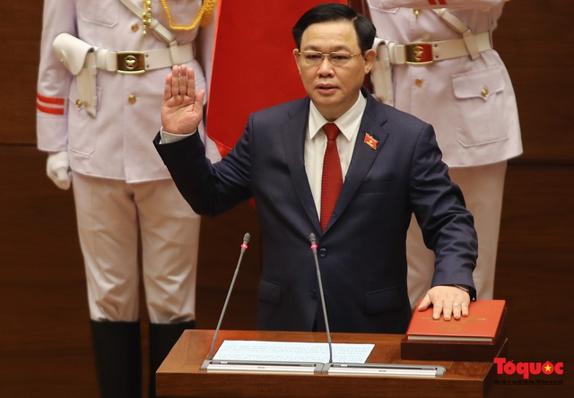 Ông Vương Đình Huệ được bầu làm Chủ tịch Quốc hội - Ảnh 6.