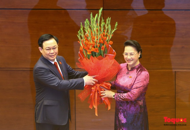 Ông Vương Đình Huệ được bầu làm Chủ tịch Quốc hội - Ảnh 9.