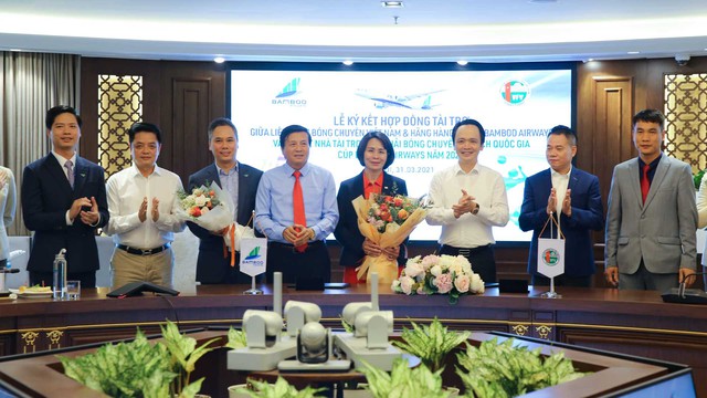 Bamboo Airways là nhà tài trợ Vàng Giải bóng chuyền Vô địch quốc gia 2021 - Ảnh 3.