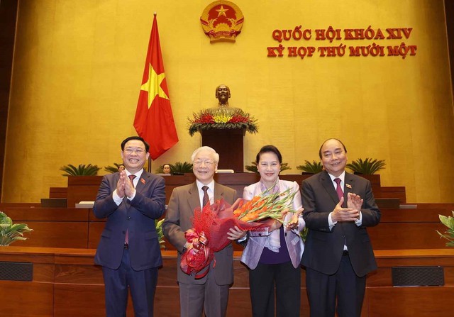 Quốc hội thông qua Nghị quyết miễn nhiệm Chủ tịch nước Nguyễn Phú Trọng - Ảnh 4.