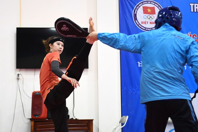 Hồ Thị Kim Ngân: Chân dài 1m80 của Taekwondo Việt Nam tự tin về điểm mạnh của mình - Ảnh 3.