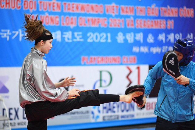 Hồ Thị Kim Ngân: Chân dài 1m80 của Taekwondo Việt Nam tự tin về điểm mạnh của mình - Ảnh 2.