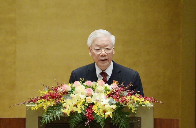 Chính thức miễn nhiệm Chủ tịch nước Nguyễn Phú Trọng   - Ảnh 1.