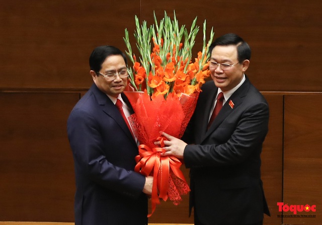Chùm ảnh: Tân Thủ tướng Chính phủ Phạm Minh Chính tuyên thệ nhậm chức - Ảnh 8.