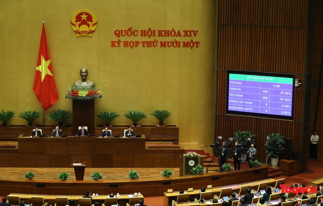 Toàn cảnh lễ tuyên thệ nhậm chức Chủ tịch nước Nguyễn Xuân Phúc - Ảnh 3.