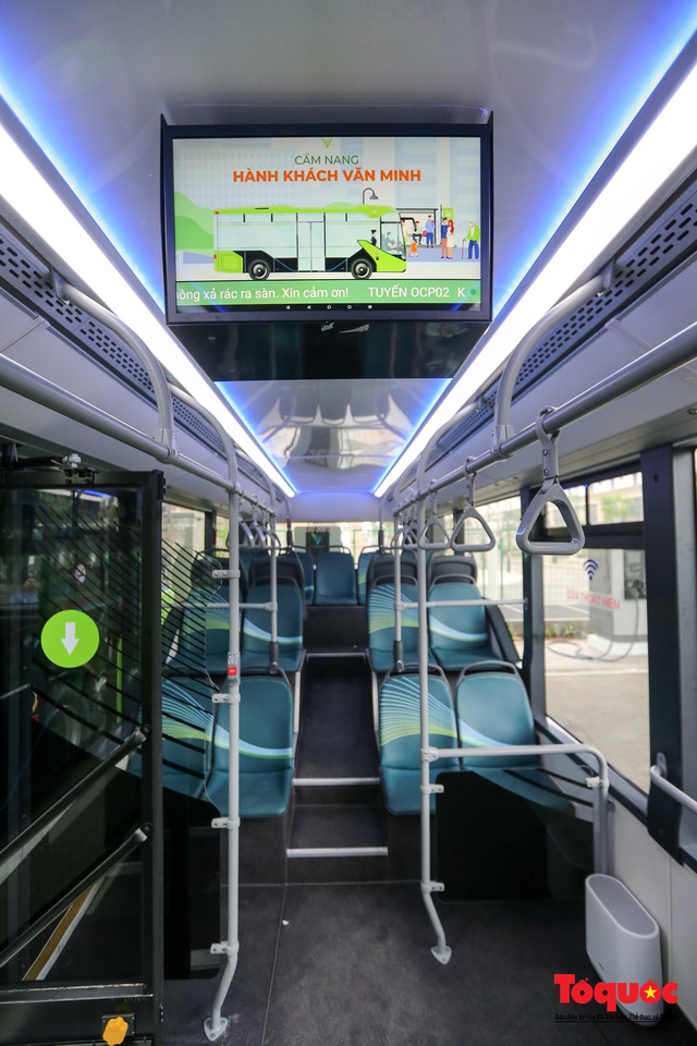 Chính thức đưa buýt điện Vinbus thân thiện với môi trường vào sử dụng  - Ảnh 5.