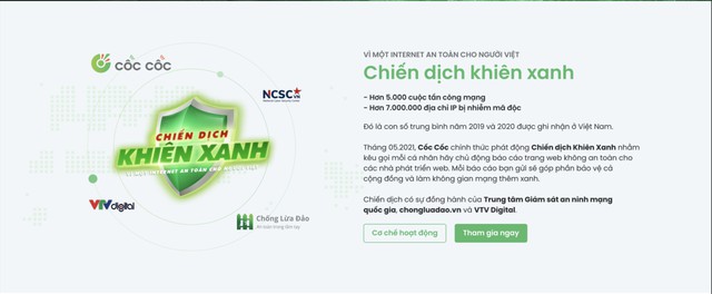 Cốc Cốc ra mắt “Chiến dịch Khiên Xanh” khởi động chuỗi chương trình “Cốc Cốc Vì Việt Nam Số”  - Ảnh 2.