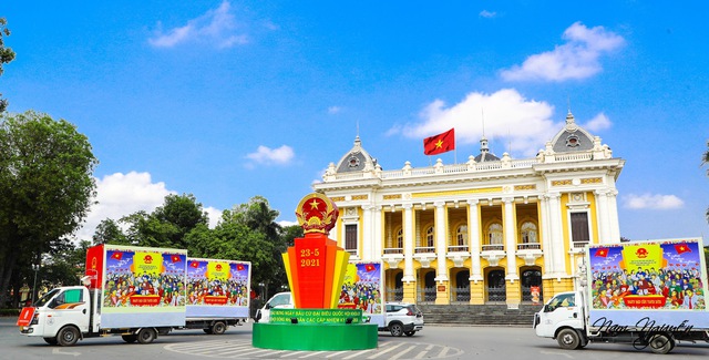 Báo chí nước ngoài đưa tin về Ngày hội toàn dân của Việt Nam - Ảnh 1.
