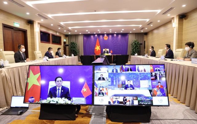 Thủ tướng Chính phủ Phạm Minh Chính tham dự hội nghị thượng đỉnh Đối tác vì tăng trưởng xanh và mục tiêu toàn cầu - Ảnh 1.
