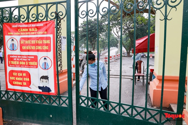 Công viên ở Hà Nội đồng loạt đóng cửa, ai cố tình xử lý nghiêm - Ảnh 6.
