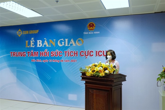 Trung tâm ICU điều trị bệnh nhân Covid-19 nặng tại Bắc Ninh do Sun Group tài trợ hiện đại ra sao? - Ảnh 2.