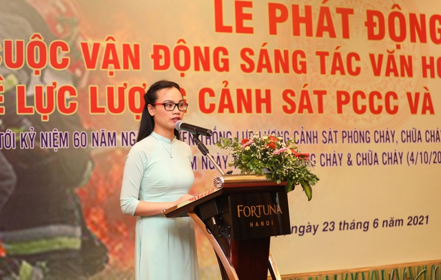 Phát động sáng tác văn học, nghệ thuật về lực lượng phòng cháy, chữa cháy, cứu nạn, cứu hộ - Ảnh 1. Phát động sáng tác văn học, nghệ thuật về lực lượng phòng cháy, chữa cháy, cứu nạn, cứu hộ - Ảnh 1.