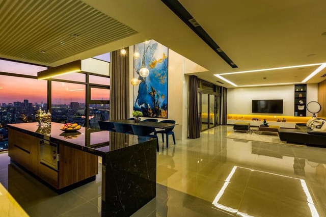 Hoa hậu Ngọc Diễm khoe căn penthouse mới tậu ở tuổi 34 - Ảnh 4.