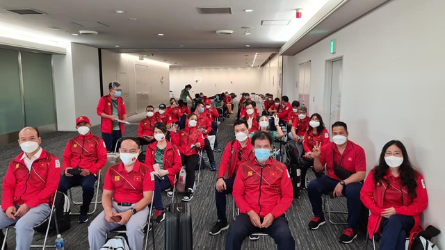 Đoàn Thể thao Việt Nam cập bến Nhật Bản, gia nhập đường đua Olympic - Ảnh 1.