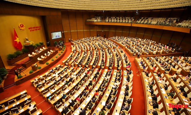 Tổng Bí thư Nguyễn Phú Trọng: Quốc hội cần tiếp tục đổi mới, nâng cao hơn nữa chất lượng, hiệu quả hoạt động - Ảnh 3.