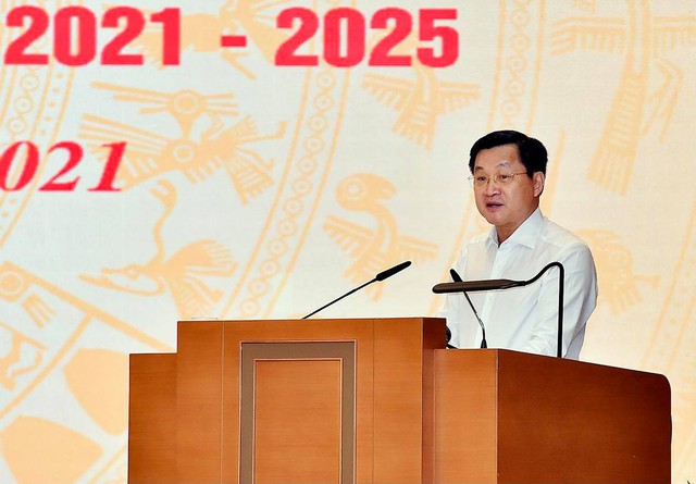 Chùm ảnh: Phiên họp toàn thể đầu tiên của Chính phủ nhiệm kỳ 2021-2026 - Ảnh 12.