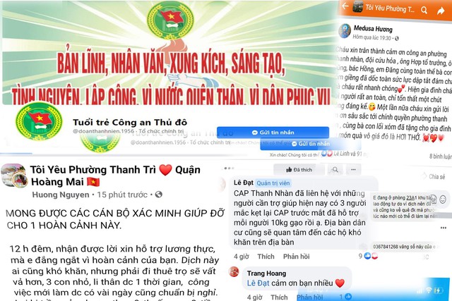 Tuổi trẻ Công an Thủ đô hỗ trợ lao động ngoại tỉnh gặp khó khăn khi Hà Nội tiếp tục giãn cách xã hội - Ảnh 7.
