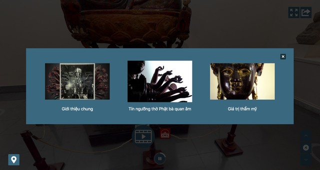 Bảo tàng Mỹ thuật Việt Nam ra mắt công nghệ tham quan trực tuyến 3D Tour - Ảnh 2.